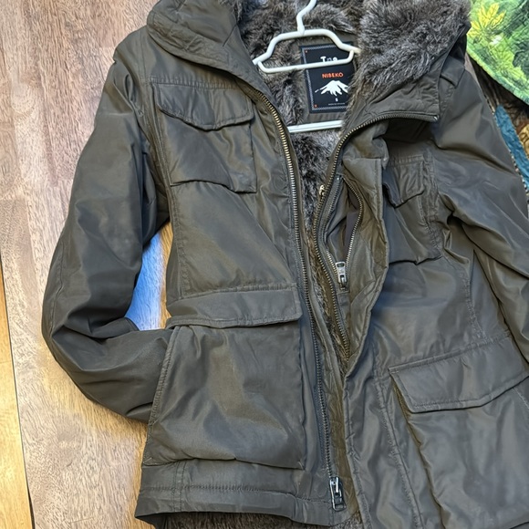 TNA Niseko winter jacket, army green - Picture 7 of 10